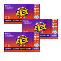 [LGt생활건강] LG 뽑아쓰는 세탁세제_LG테크 간편시트형세제20매 로맨틱플라워_3개, 1개