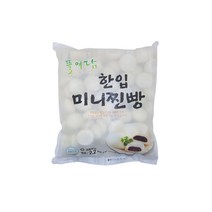 뜰애담 한입 미니 찐빵2.2kg 업소용 가정용 대용량 식자재 겨울 간식