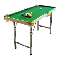 포켓볼다이 당구대 당구장당구대 포켓볼 테이블형, Blue-1400 접이식 모델