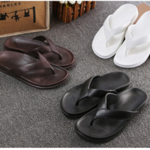 남여공용 커플쪼리 소프트쿠션 편안한 푹신한 샌들 두꺼운 간단한 미끄럼방지 슬리퍼 계절용