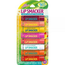 [ 정품]Lip Smacker 오리지널 & 베스트 홀리데이 립밤 파티 팩, Tropical Fever, Tropical Fever