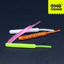 오마이갓피싱 업템포 1.6인치 슬림 송어웜 볼락웜 소프트베이트 국내생산, UPS1.6-5