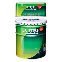 KCC페인트 스포탄 노출방수재 중도 옥상방수 20kg 녹색/회색, 회색, 1개
