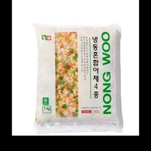 냉동 혼합야채4종 농우 1KG 감자 양파 당 식자재 업소용 도매, 단품, 단품