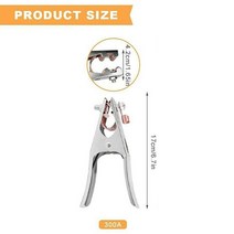 용접기홀더 용접기 접지 케이블 클립 클램프 수동 전극 홀더 가공 300A, 한개옵션0