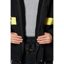 Volcom 남성용 표준 Jp 단열 스노우보드 재킷 정품보장, Black S3