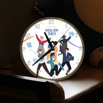 기타 바보사랑[꾸밈]LED시계액자25R_우리는모두프로다, 1개