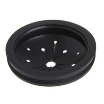 폐기물 왕 80mm 3.15에 대한 새로운 고무 교체 쓰레기 처리 스플래시 가드 6월27일, 검은색