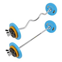 [기타브랜드] 국산 다이나믹 중량봉 + 원판35kg세트 마구리 2개포함, 1400mm 중량봉+35kg 원판세트