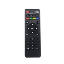 멀티 셋톱박스 안드로이드 TV 박스 H96 MAX/V88/MXQ/TX6/T95X/T95Z Plus/TX3 X96 용 범용 IR 원격 제어 교, 01 black