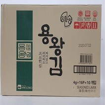 해송 용왕김 4Gx16입/ BOX (10), 1개