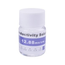 견고한 PH ORP 교정 솔루션 EC TDS 테스터용 재사용 가능 휴대용 Ph 조절기 25ml 84us/cm 12.88 ms/cm 1382, 02 12.88