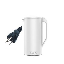휴대용 두유기 두유 메이커 죽제조기 가정용 두부 기계 500ML 믹서기, 05 White 500ML_03 UK_02 220V
