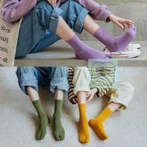 족발양말_장목_여자_나막신삭스_이등분_쪼리샌들_코디 8D25