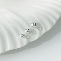 [DP3-016] 실버 부자재 민자 방울 펜던트 팔찌 만들기 DIY 재료 silver 925