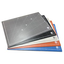 루시리빙 성능좋은 컬러풀PVC 책상 작업고무판 커팅매트 A4 -265650EA