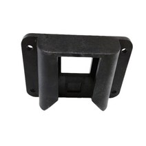 브롬 톤 접이식 자전거 가방 랙 홀더 전면 캐리어 블록 마운트 브롬 톤 액세서리 용 자전거 캐리어 블록 어댑터, 하나, 보여진 바와 같이, 1개