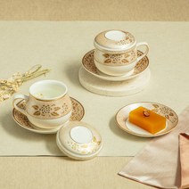 한국도자기 궁 신형 다기세트 (8P), 기본 궁 신형 다기세트