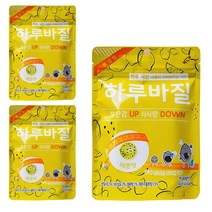 바질 캔디 사탕 무설탕사탕 레몬맛 딸기맛, 레몬맛 60gx3개