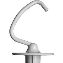KitchenAid 키친에이드 푸드프로세서 반죽기 4.3L 4.8L 전용 교반기 도우 훅 5K452DH, 1ml, 기본