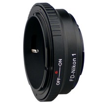 FD-N1 캐논 FD 마운트 렌즈 Nikon 1 N1 J1 J2 J3 J4 J5 V1 V2 V3 S1 카메라, 한개옵션0