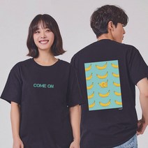 키밍 힘내 바나나 메이커티셔츠 기본박스티