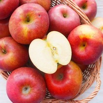 못난이 청송 꿀맛 사과 흠집 흠과 부사 청송사과 5키로, 1개