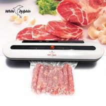 진공 포장기흰색 돌고래 식품 실러 전기 가정용 미니 식품 실러 포장 기계 저장 가방, 나는 플러그, 220v