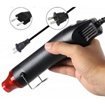 힛툴 히팅건 힛팅건 휴대용 전기 미니 히트건 열수축 버트 DIY 공예 엠보싱 수축 포장 PVC 300PCS 220V 110V135503, US Plug(110V), Only Heater