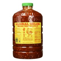 Huy Fong 후이퐁 닭표 업소용 대용량 삼발 올렉 칠리소스 3 859g 1팩, 1개