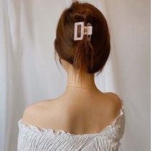 레드덕 헤어 집게 핀 하는 법 셀프 올림머리 8종, 01_2.골드or실버 칼라 포인트 헤어 집게핀 5set