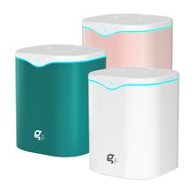 GDL 무드등 듀얼가습기 화이트 GDL-1000H 2200ML / 5핀충전, 단품