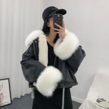 디작소 여성 봄 가을 데일리 오스 퍼 청자켓 재킷