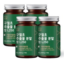 자연바름 구절초 추출물 정 L250 상어연골분말 콘드로이친 엔 보스웰리아 우슬, 70정 x 4개