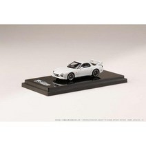 Hobby JAPAN 하비 재팬 HJ643007DW 1/64 앙피니 RX-7 FD3SA-SPEC/MAZDA SPEED 퓨어화이트 [다이캐스트 미니카], 단일