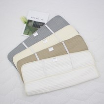 몽트노블 순면 누빔 밴딩 일반형 베개커버 2P