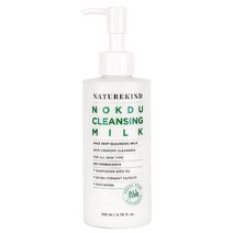 녹두 클렌징밀크 200ml 순한 저자극 클렌징로션 -, 삼분의일 슬림패드 4팩