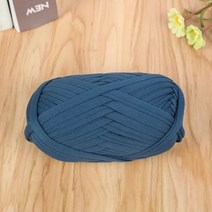 뜨개실 쟈이언트얀 형광뜨개실코튼 니트 천으로 양모 t-셔츠 원사 DIY 소프트 직조 카펫 담요 가방 39 색, 33 네이비 블루