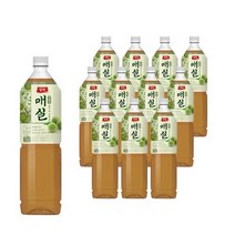 양반 매실 주스, 1.5L, 12개
