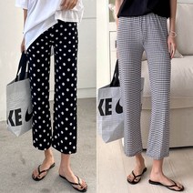 제이티어패럴 여성 여름 슬랙스 가볍고 시원한 밴딩팬츠 아이스 쿨 소재