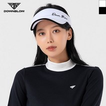 모자 다운블로우 DBFWCAP 7012W여자선바이저모자, 블랙F