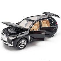 132 모델 BMW X7 시뮬레이션 장난감 다이 캐스트 SUV 어린이 오프로드 크리스마스, GOLDEN