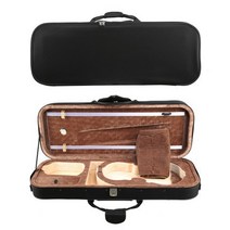 비올라 Fastshipping 하이 엔드 basswood와 골든 벨벳 비올라 스퀘어 케이스 안에 박스 습도계 부품, [04] 15 inches