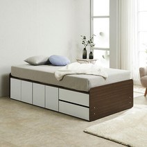 침대프레임 책수납장세트 수퍼싱글서랍 ss 안방 SS