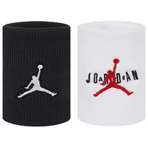 나이키 SPORT WRIST BAND JORDAN JUMPMAN 테리 손목밴드 검흰, 상세설명참조, 1