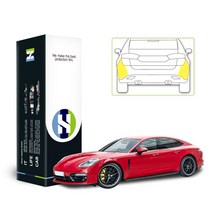 포르쉐 파나메라 GTS 2019 자동차용품 PPF 필름 리어범퍼 세트