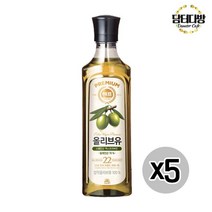 해표 올리브유 500ml X 5개, 1