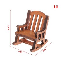 3개세트 납골당 미니어쳐 미니어처 제사상 나무 미니 인형 집 흔들 의자 모델 장난감 diy 인형 집 액세서리 장식 장난감을위한 액세서리, a+b+c