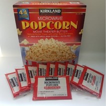 커클랜드 시그니춰 전자레인지 팝콘, 40개, 93g