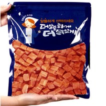 수제명가 대용량수제져키-8종 수제간식, 오리큐브500g, 1개